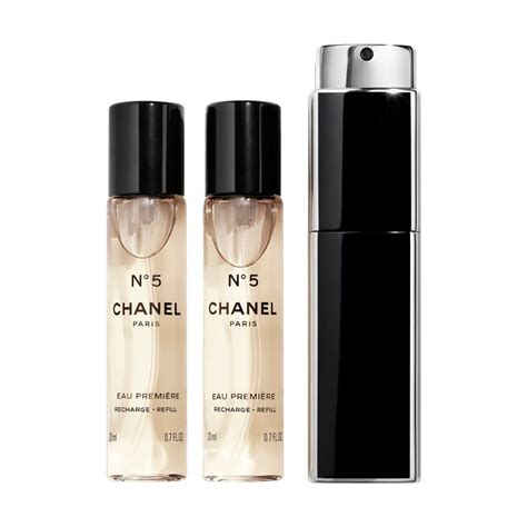 chanel no 5 premiere purse spray|Chanel no 5 purse refills.